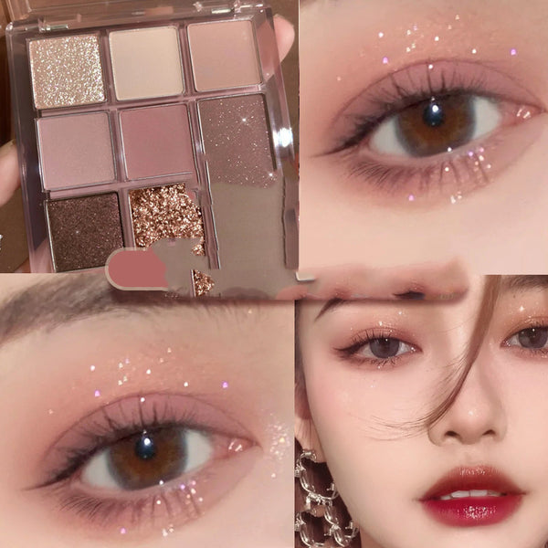 Günstiger Studenten-Lidschatten | Wasserfeste Glitzer- & Perlmutt-Formel