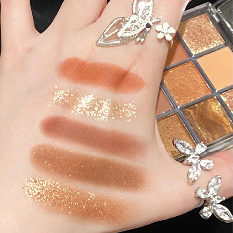 Fashion Persönlichkeit Acryl-Neunfarb-Lidschattenpalette