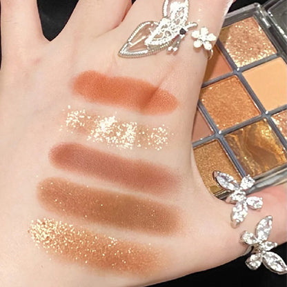 Fashion Persönlichkeit Acryl-Neunfarb-Lidschattenpalette