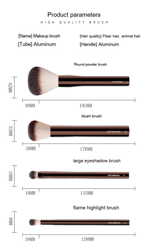 Make-up-Pinsel: Puderpinsel, Foundation-Pinsel, Lidschattenpinsel