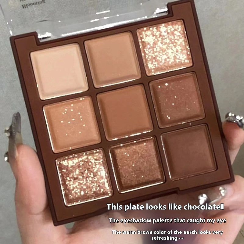 Fashion Persönlichkeit Acryl-Neunfarb-Lidschattenpalette