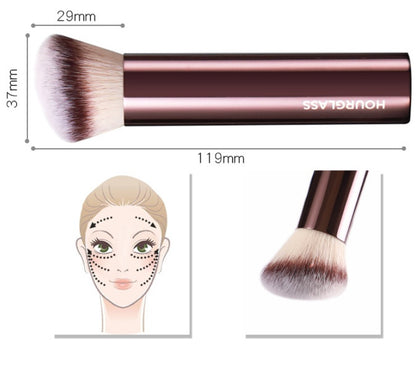 Schräger Flachkopf-Foundation-Pinsel – Make-up Beauty-Tool